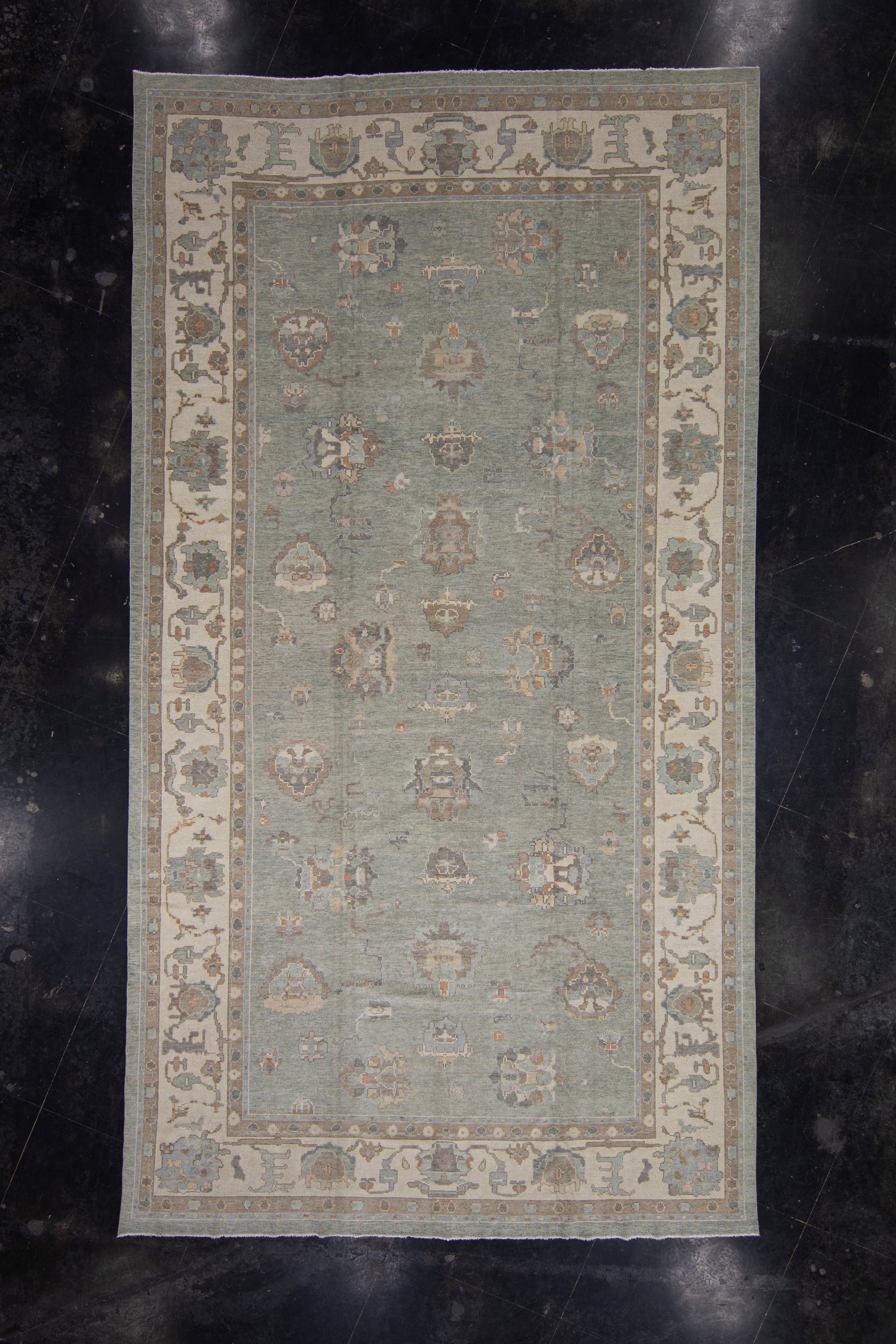 Turkish Oushak Rug 9'11" x 18'5" #2372