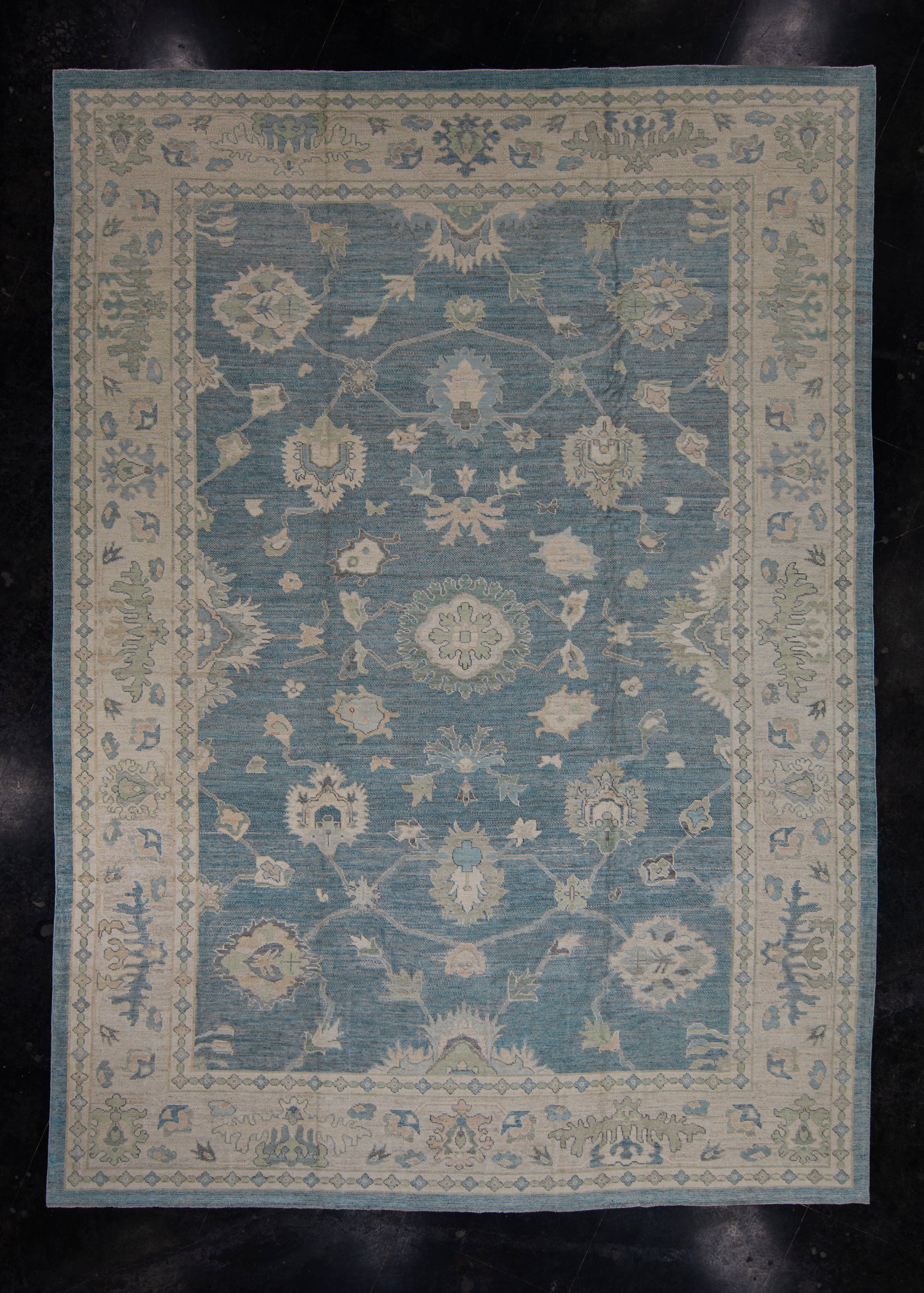 Turkish Oushak Rug 13'6" x 18'8" #12200