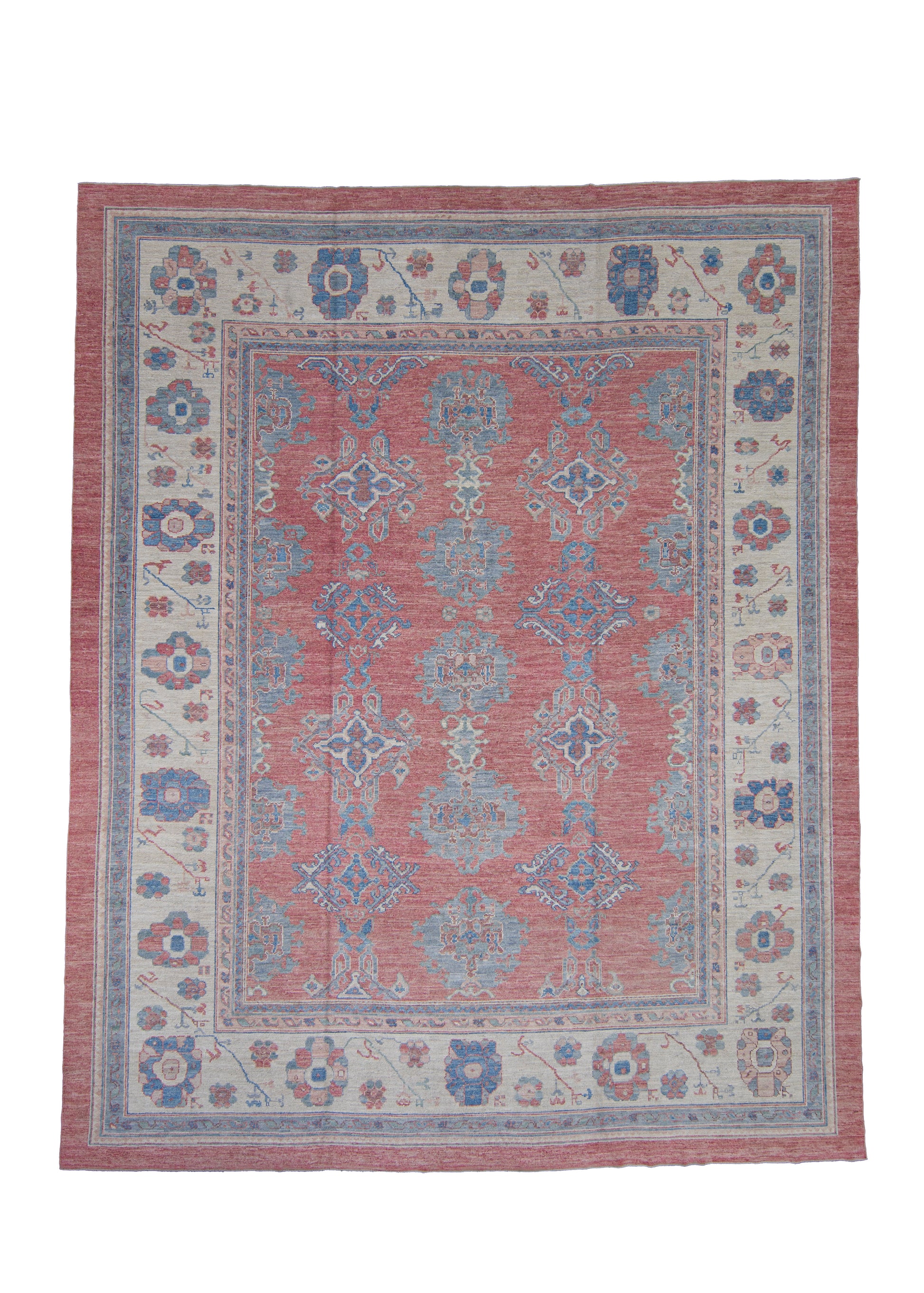 Turkish Oushak Rug 12'6" x 15'6" #2347