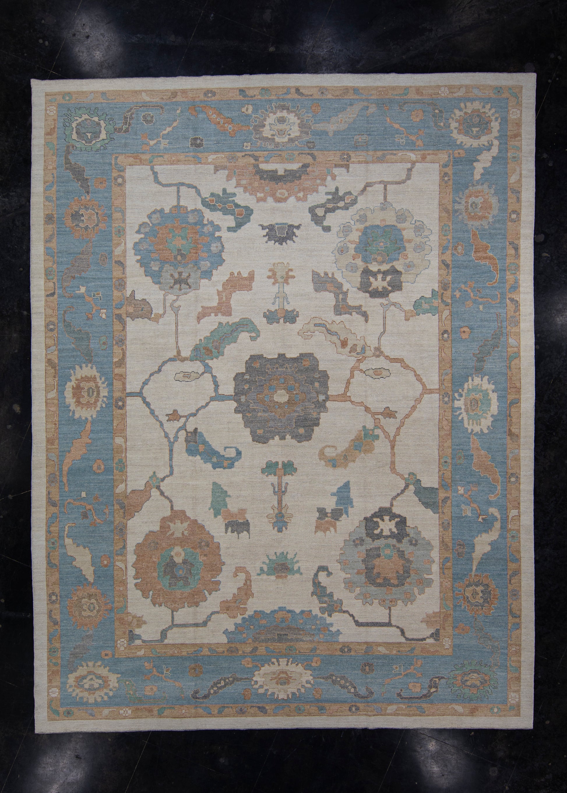 Turkish Oushak Rug 13' x 16'10" #11656