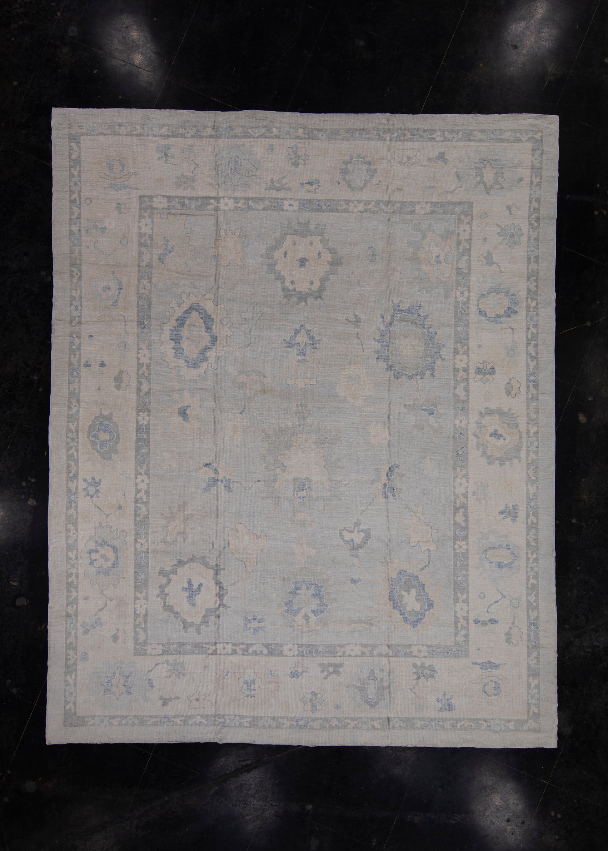 Turkish Oushak Rug 12'3" x 15'2" #7294