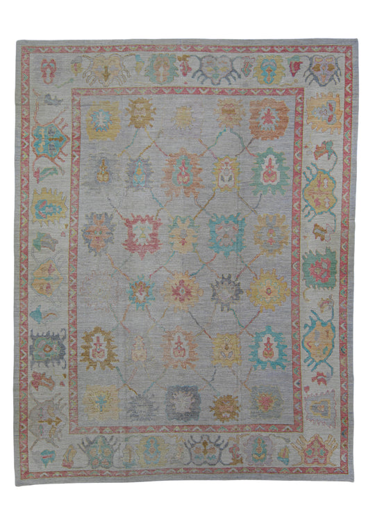 Turkish Oushak Rug 11'11" x 15'3" #2085