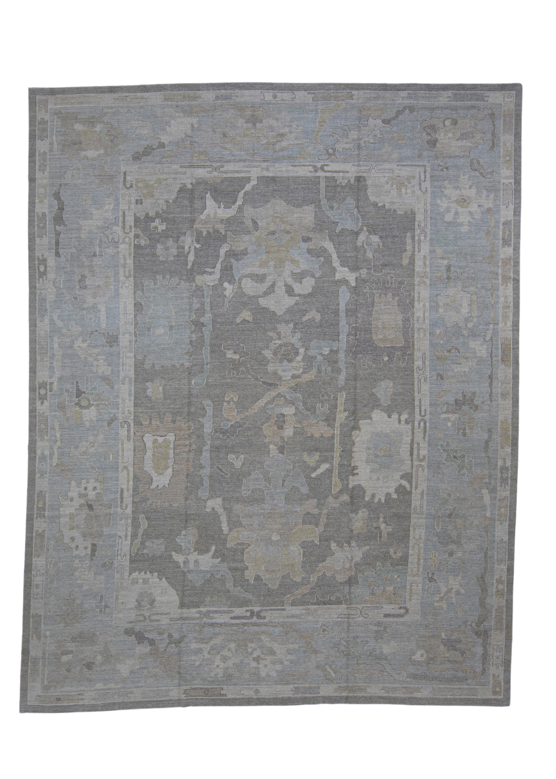 Turkish Oushak Rug 12'1" x 15'2" #11732