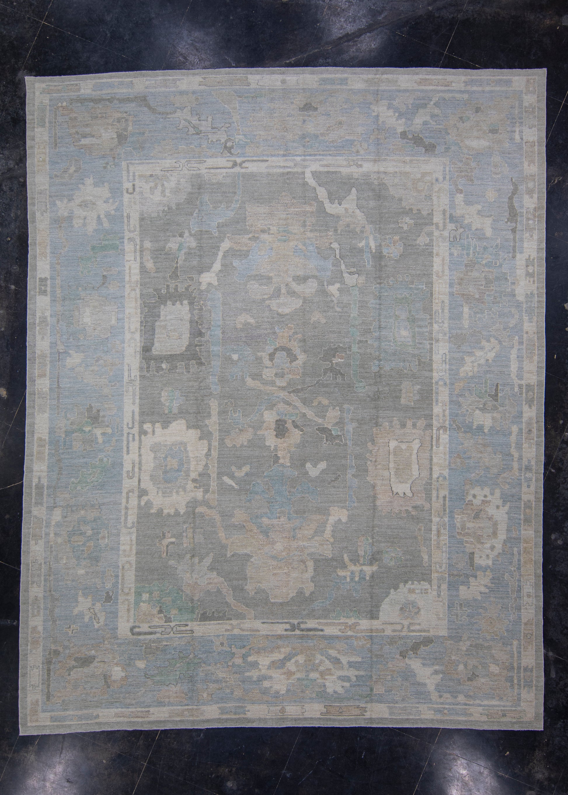 Turkish Oushak Rug 12'2" x 15'4" #11605