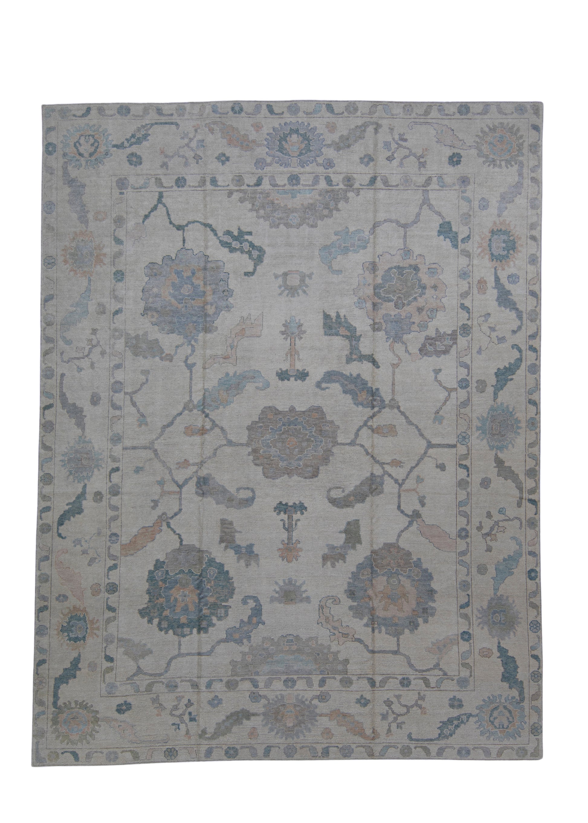 Turkish Oushak Rug 11'8" x 15'2" #12063