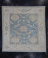 Square Turkish Oushak Rug 12'1" x 12'5" #11722
