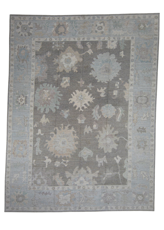 Turkish Oushak Rug 11'8" x 15'4" #12018