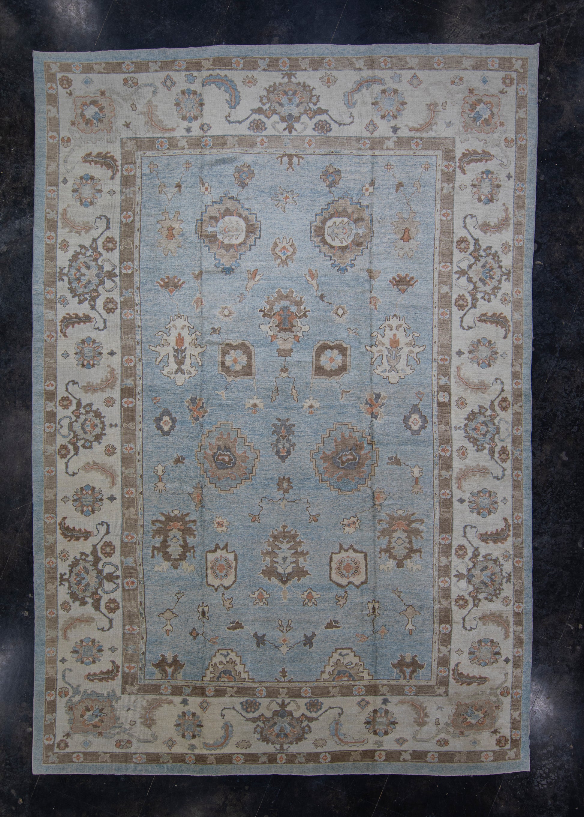 Turkish Oushak Rug 13'10" x 20'1" #3257