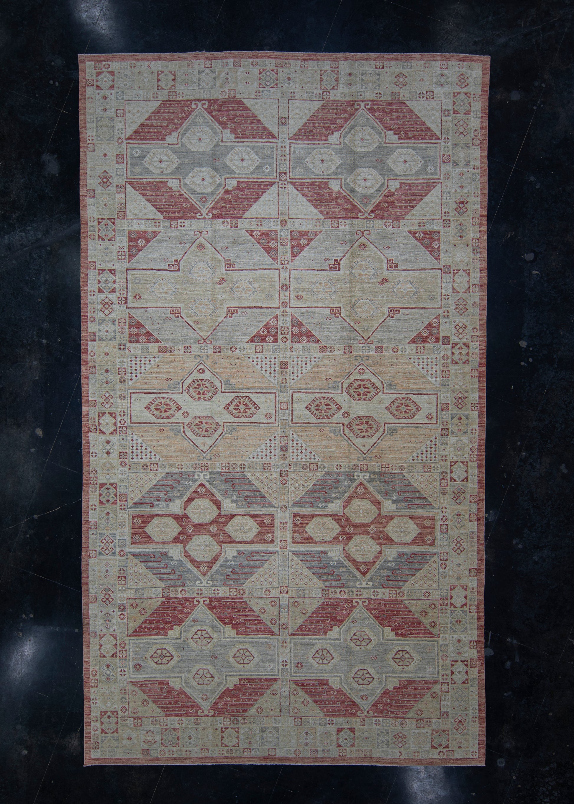 Antique Look Turkish Oushak Rug 11' x 19'9" #121