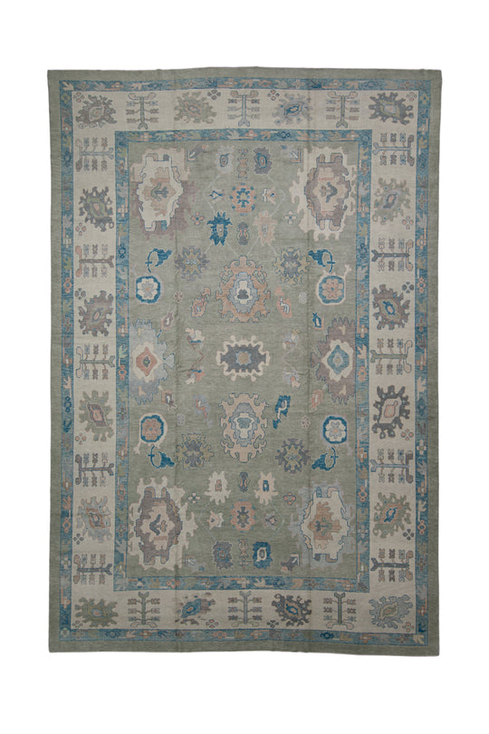 Turkish Oushak Rug 13'11" x 20'6" #7693
