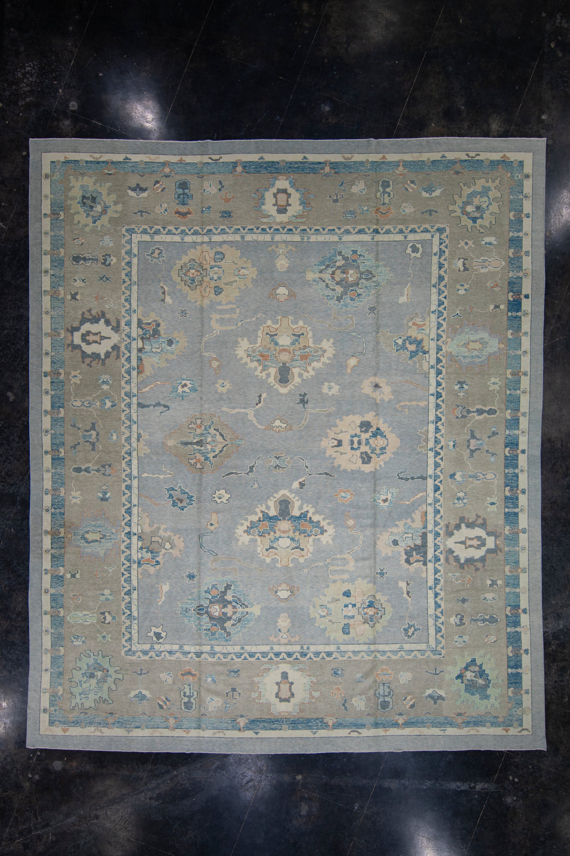 Turkish Oushak Rug 14'4" x 16'10" #7859
