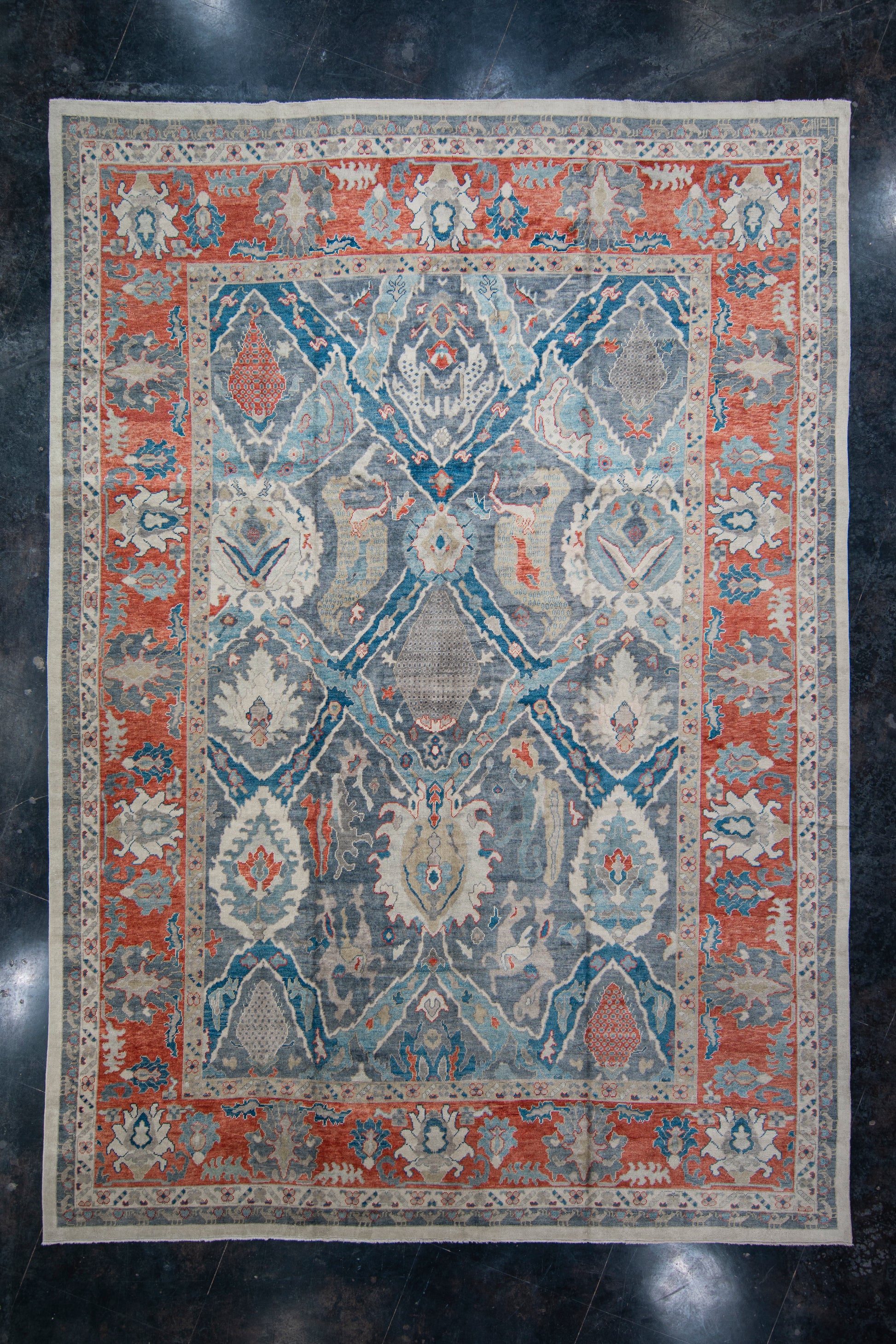 Turkish Oushak Rug 13'4" x 19' #HS-1004