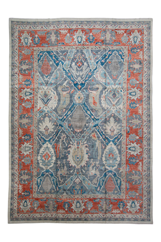 Turkish Oushak Rug 13'4" x 19' #HS-1004