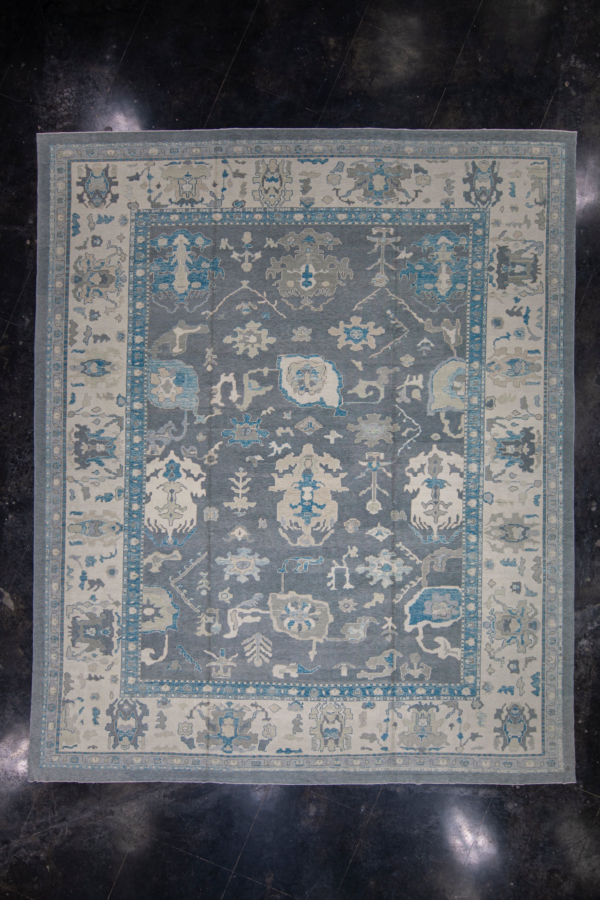 Turkish Oushak Rug 15'8" x 18'8" #7348