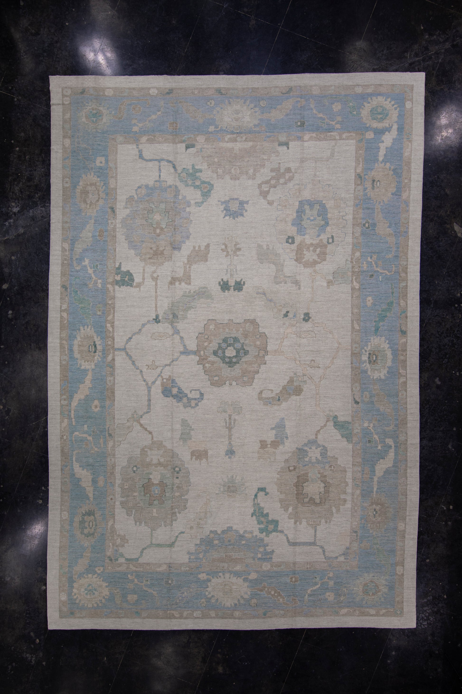 Turkish Oushak Rug 13'10" x 20'7" #11197