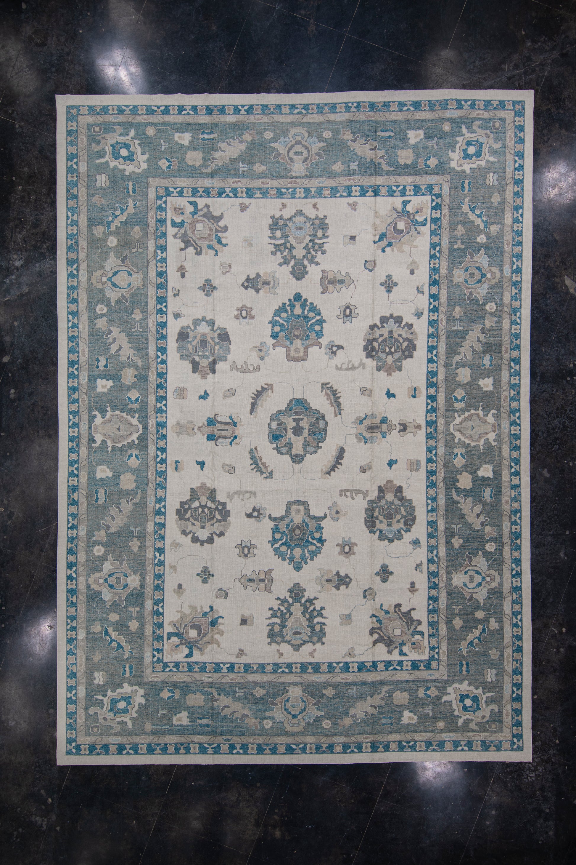 Turkish Oushak Rug 14'2" x 19'11" #8252