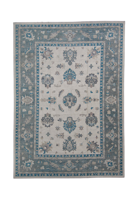 Turkish Oushak Rug 14'2" x 19'11" #8252