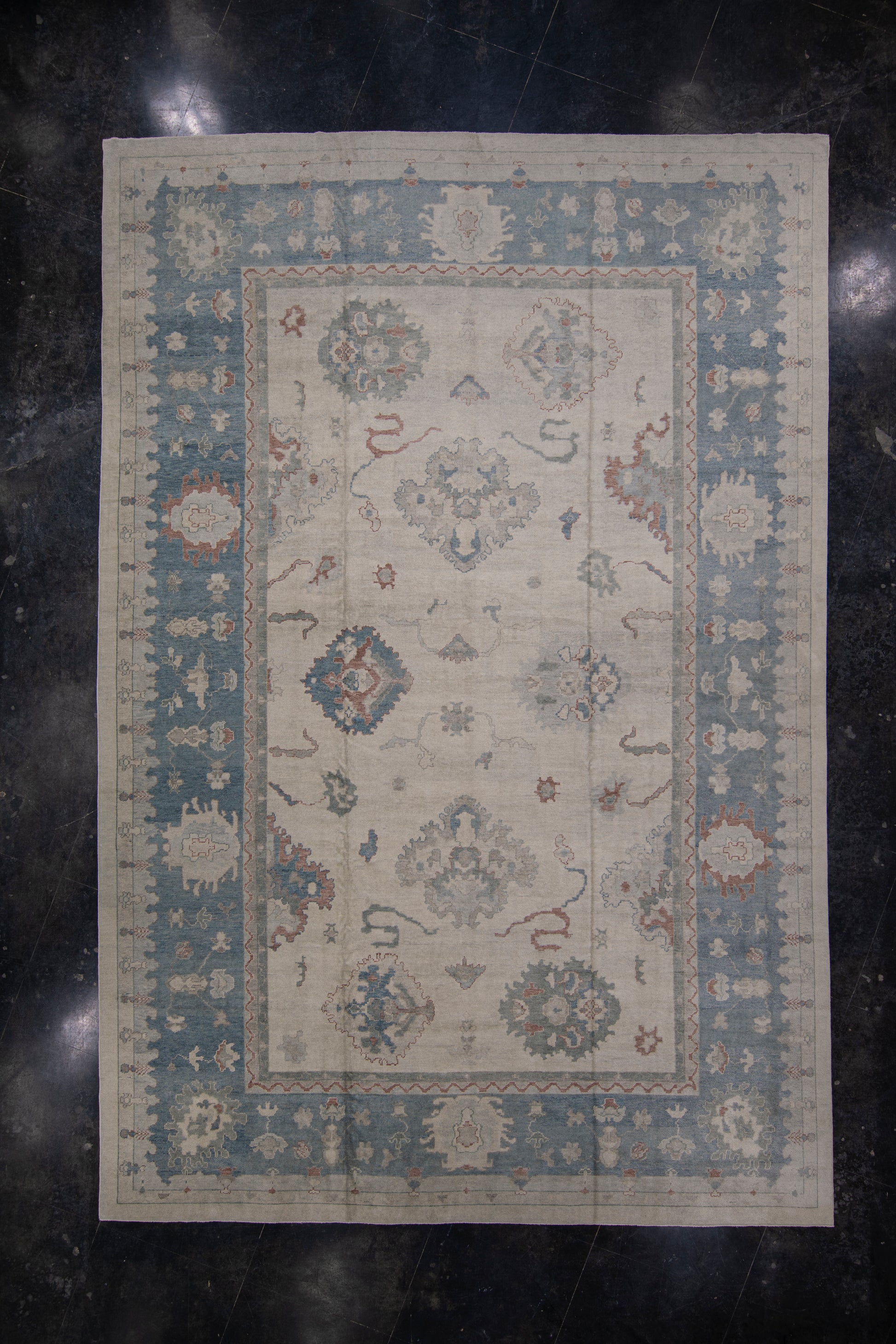 Turkish Oushak Rug 14' x 20'10" #HS-1006