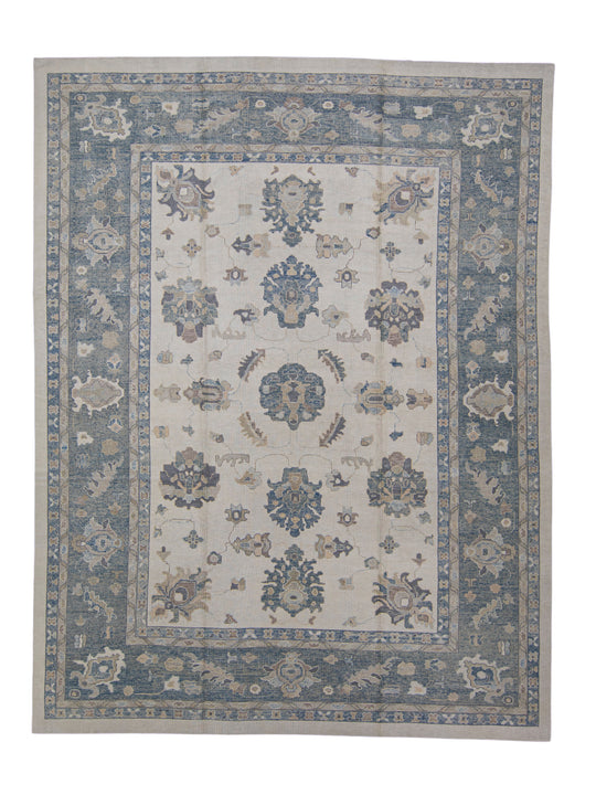 Turkish Oushak Rug 13'3" x 17'4" #7862