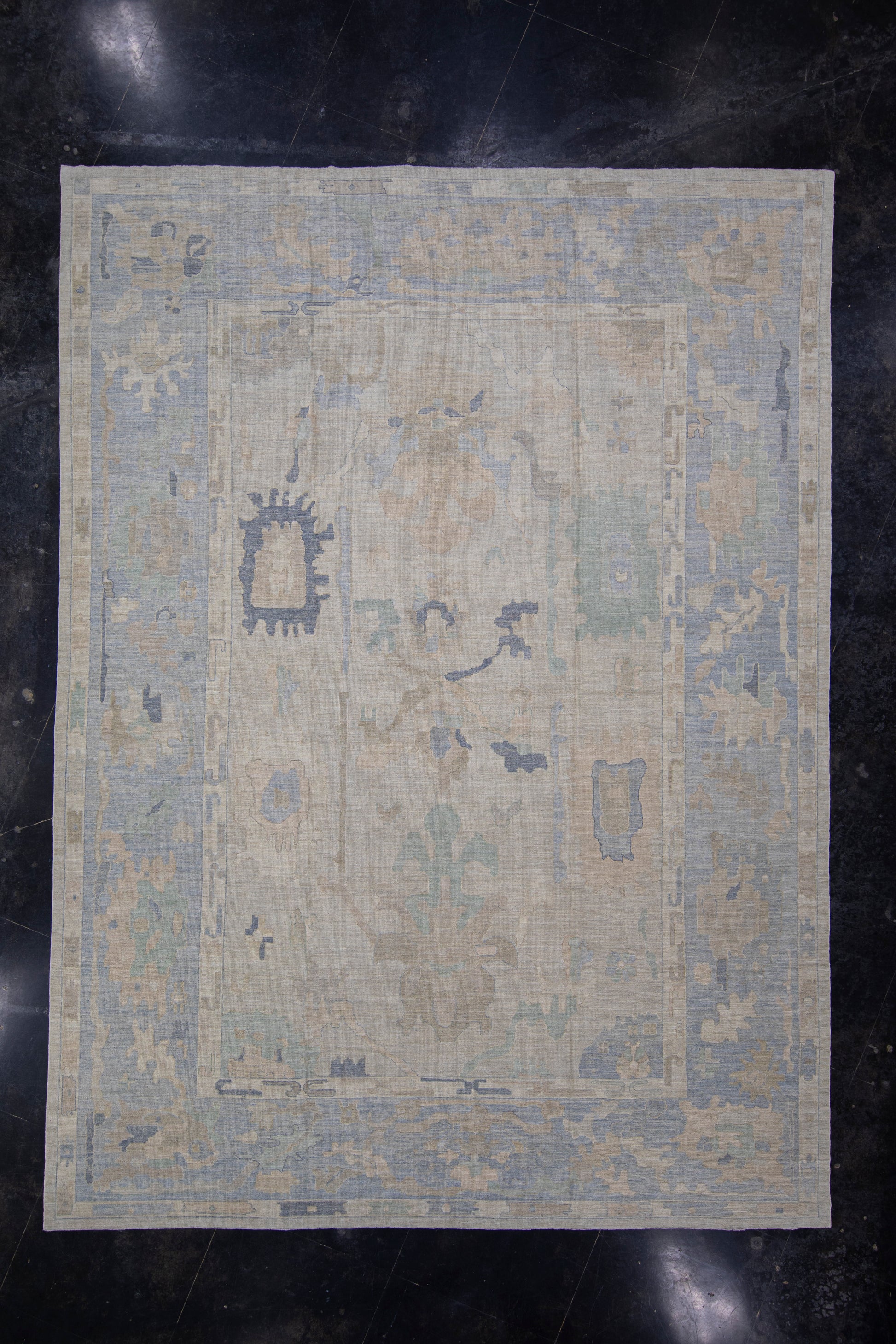 Turkish Oushak Rug 13'4" x 18'1" #10862