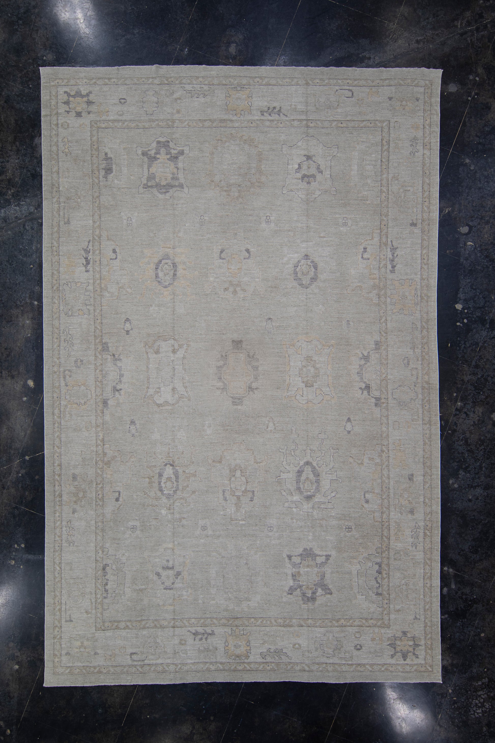 Turkish Oushak Rug 12'2" x 18'11" #8002