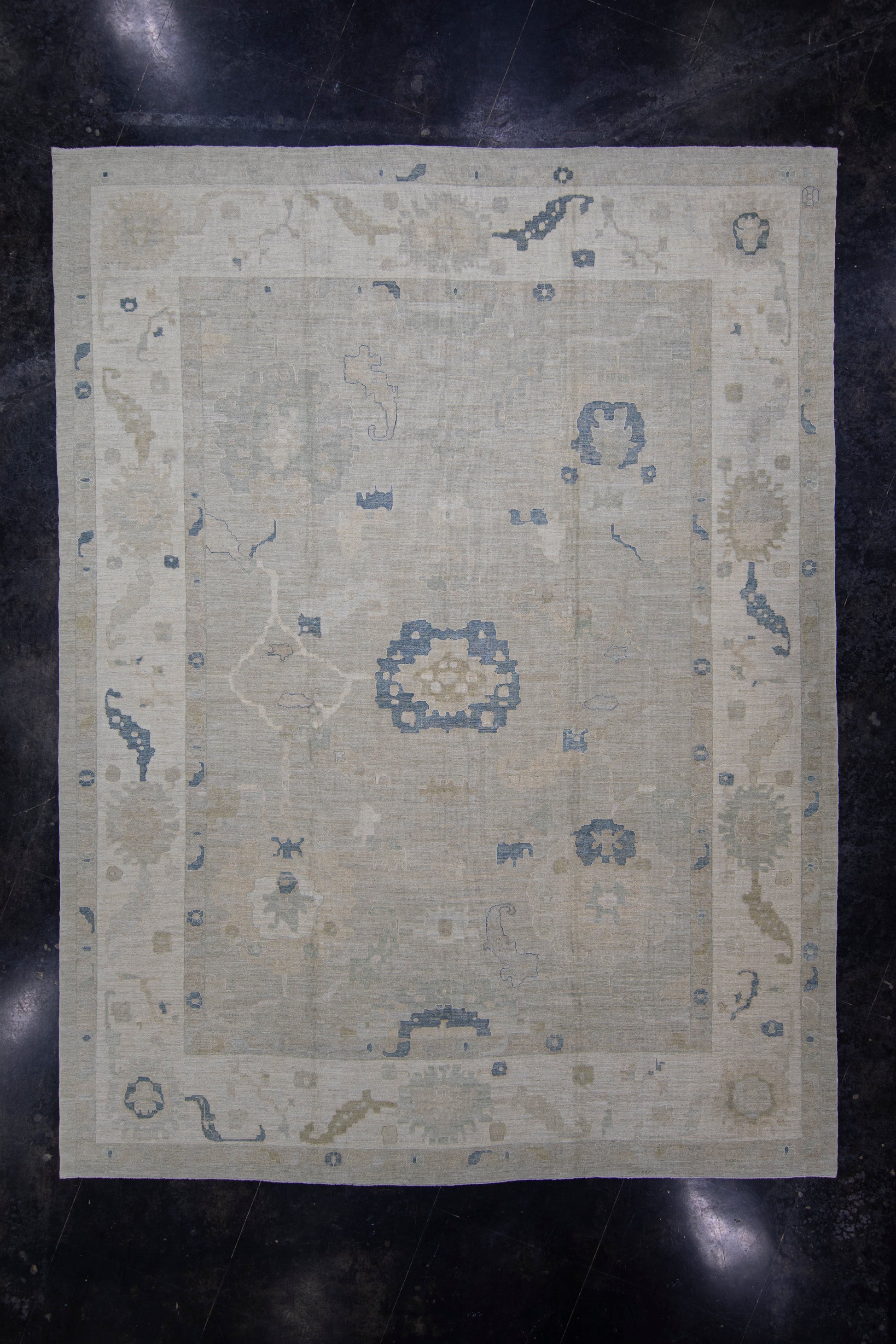 Turkish Oushak Rug 13'10" x 18'3" #7096
