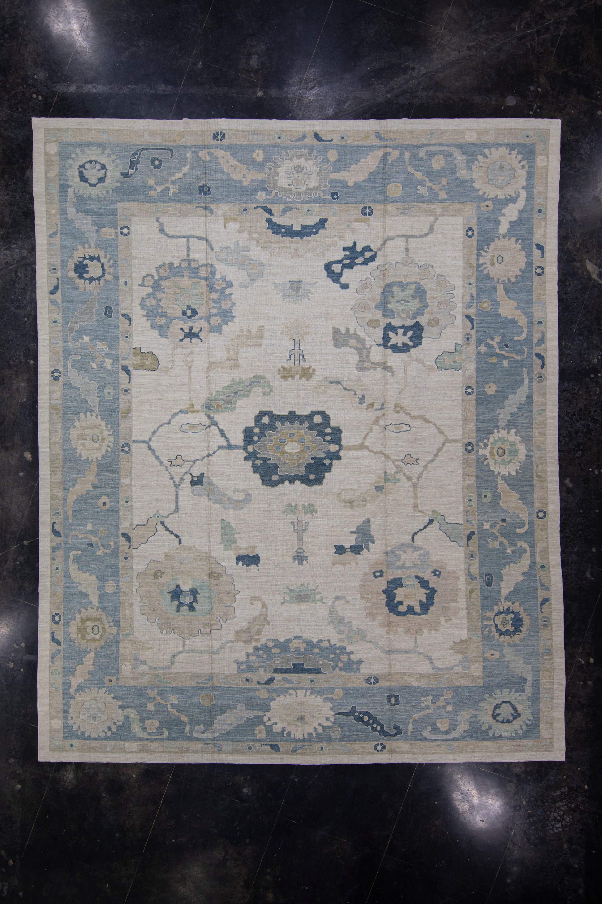Turkish Oushak Rug 13'10" x 16'11" #6564