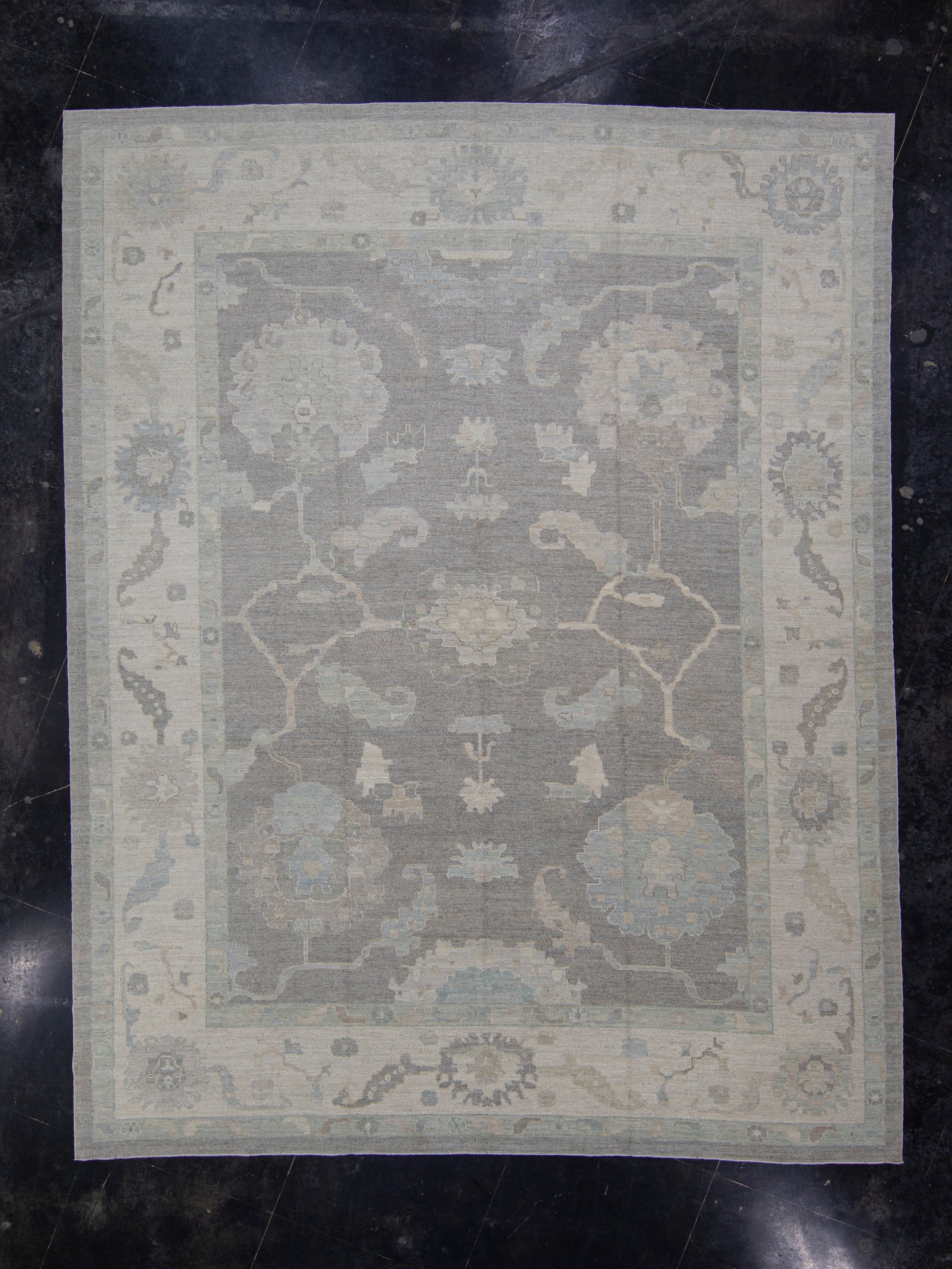 Turkish Oushak Rug 12'7" x 15'10" #11742
