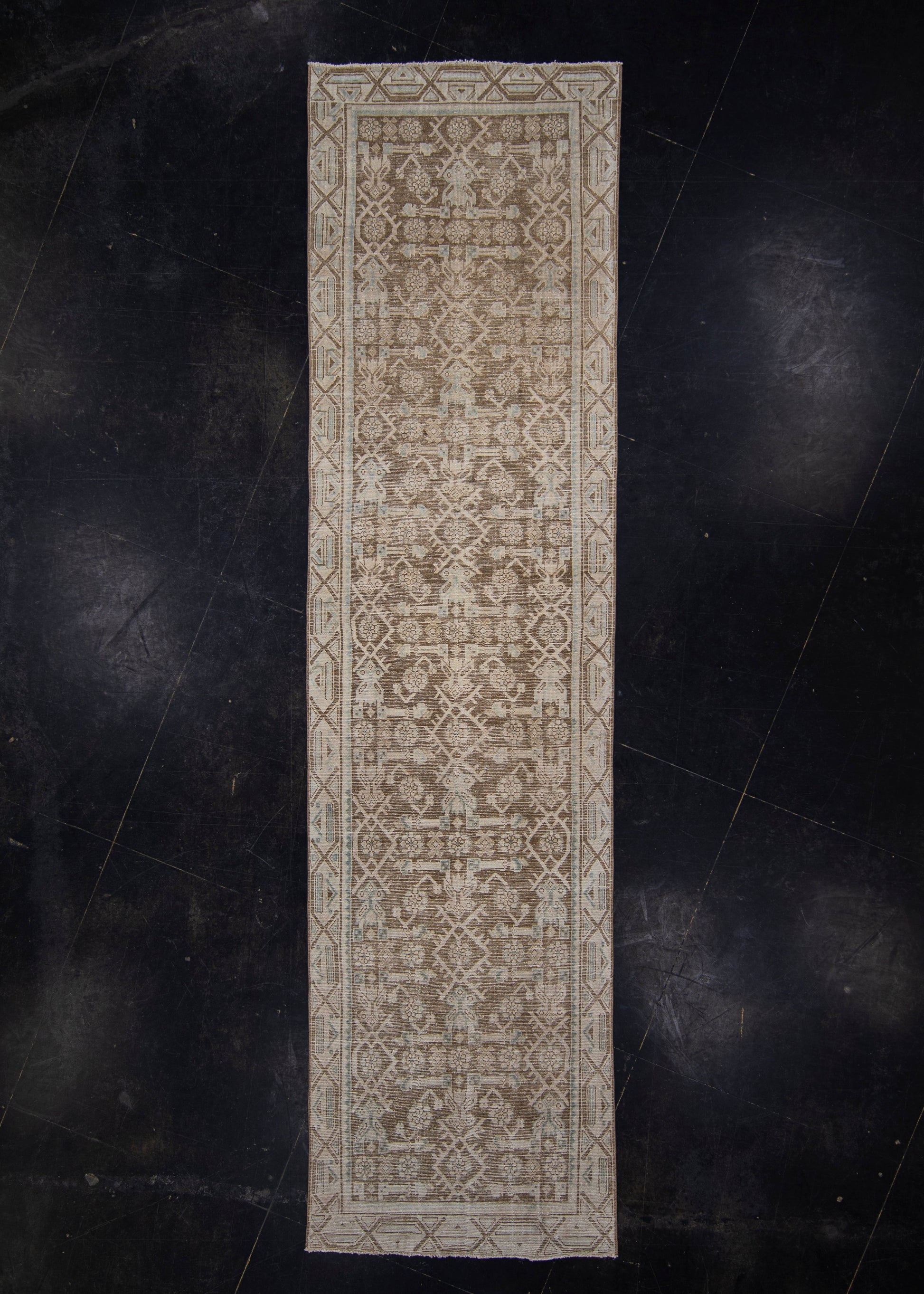 Turkish Vintage Anatolian Rug 3'3" x 12'6" #5010