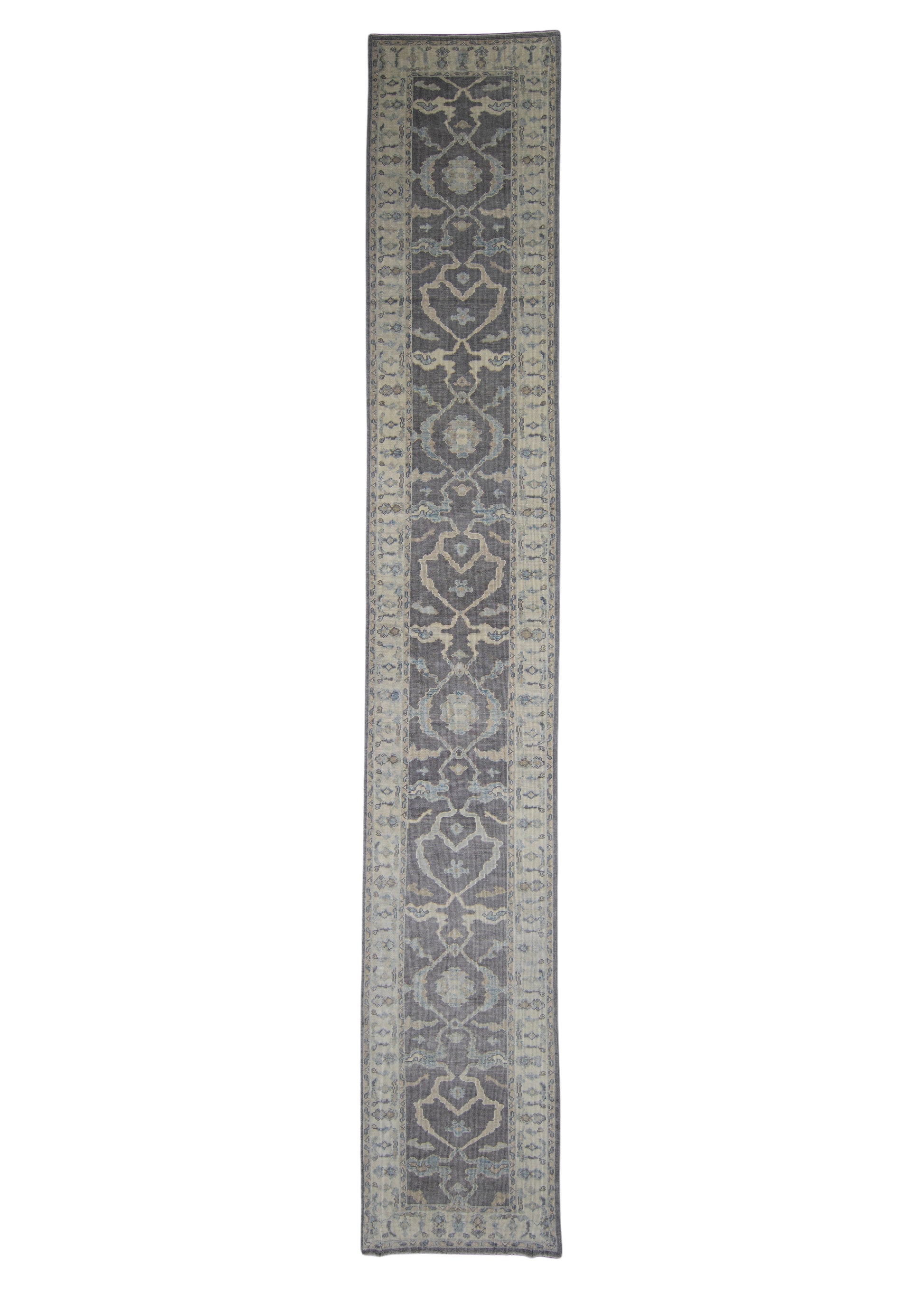 Turkish Oushak Rug 3'2" x 19'7" #4759