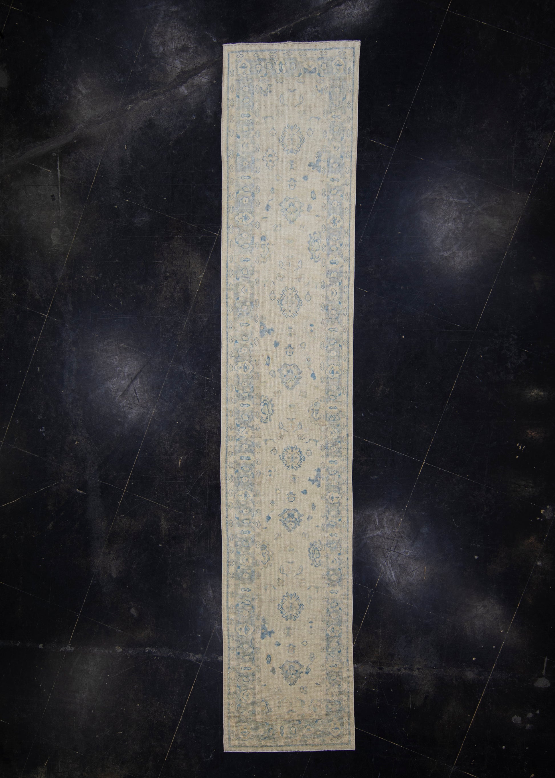Turkish Oushak Rug 2'11" x 15'4" #2939