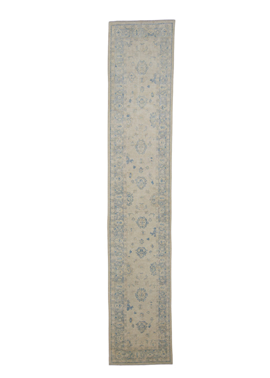 Turkish Oushak Rug 2'11" x 15'4" #2939