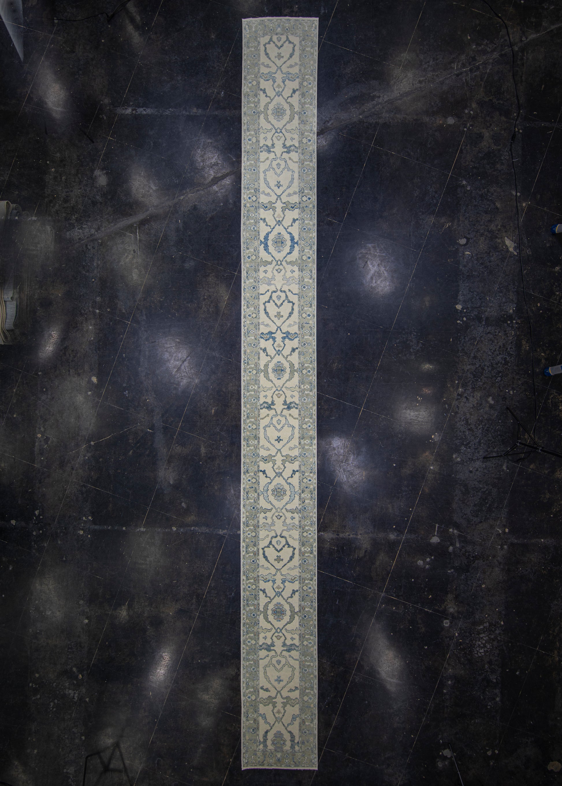 Turkish Oushak Rug Runner 2'9" x 27'1" #8037