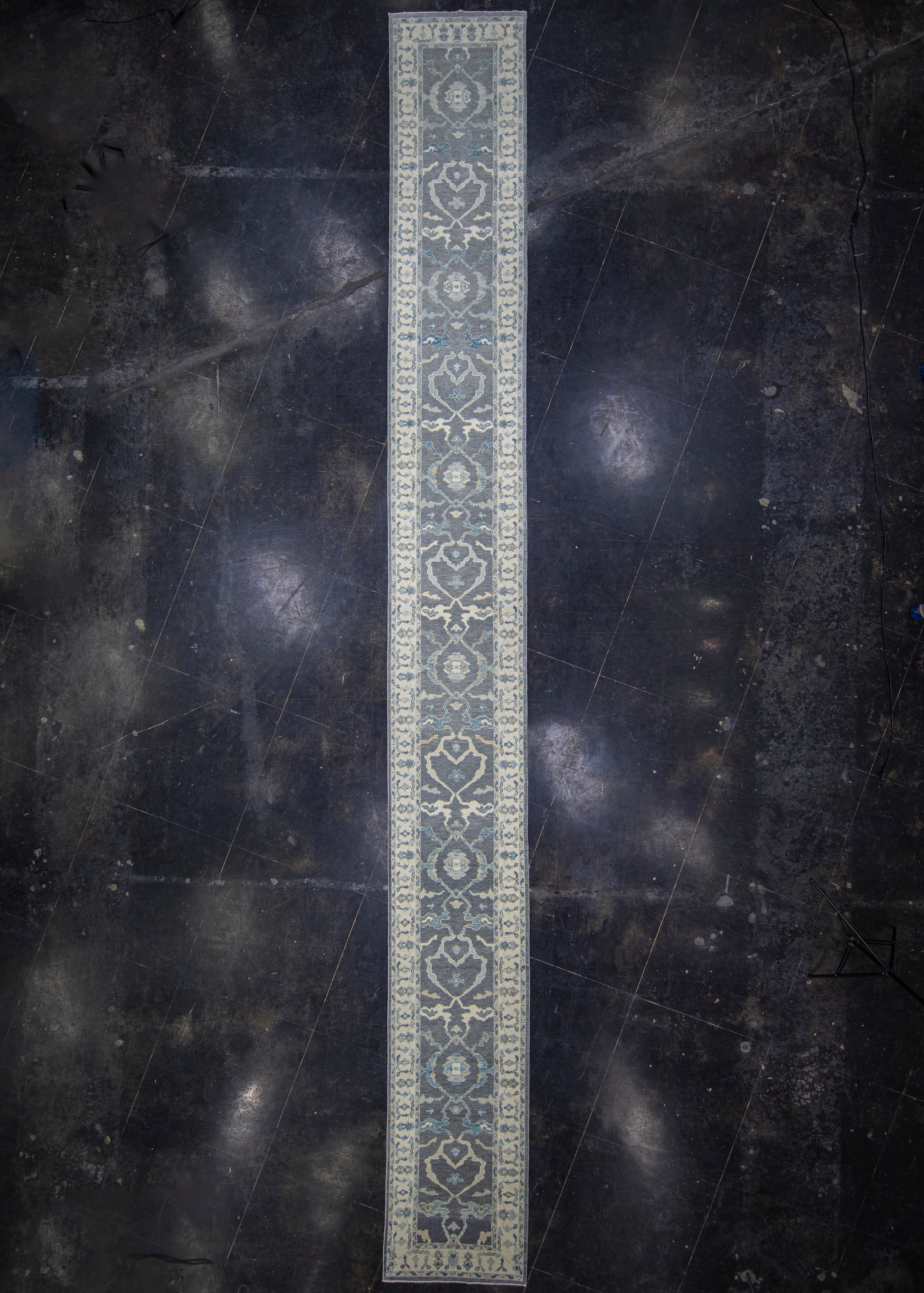 Turkish Oushak Rug Runner 2'11" x 26'10" #7731