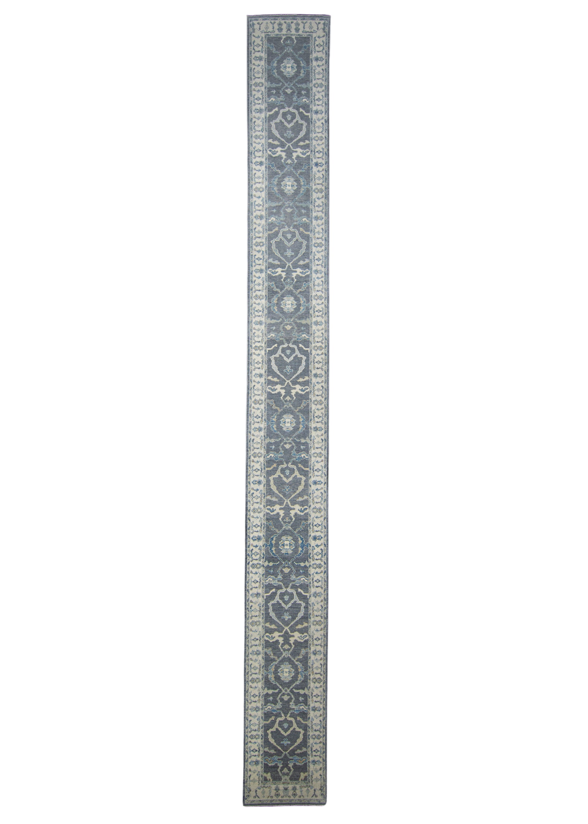 Turkish Oushak Rug Runner 2'10" x 27' #10729