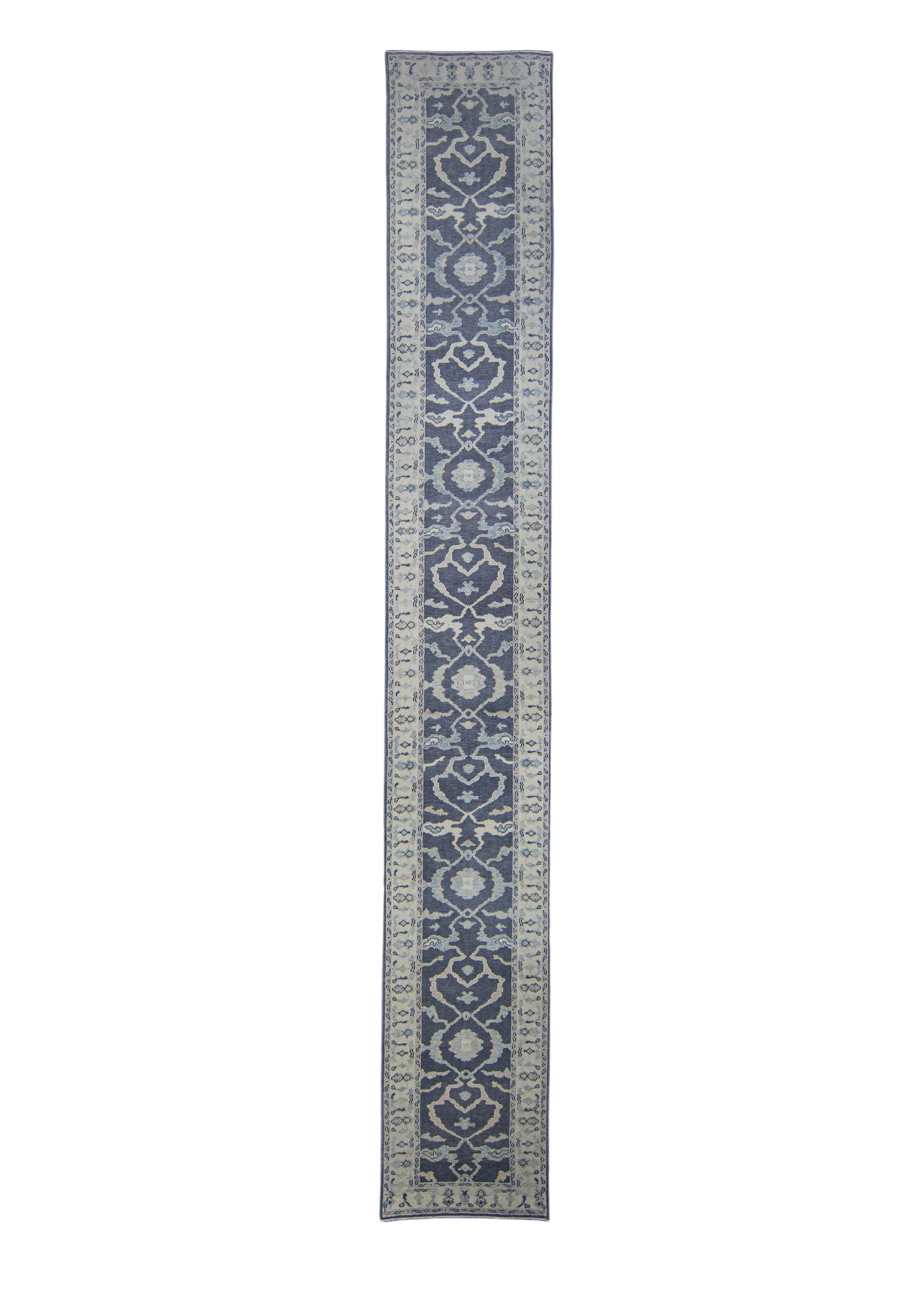 Turkish Oushak Rug Runner 3'1" x 21'2" #4765