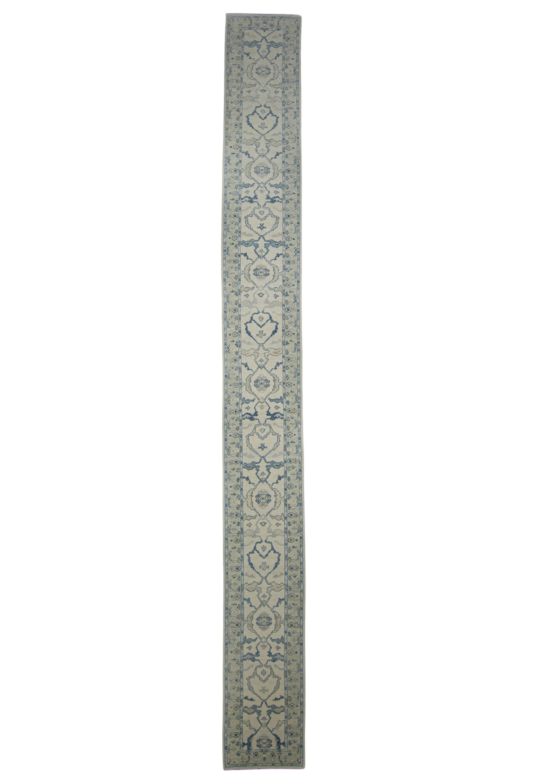 Turkish Oushak Rug Runner 2'11" x 27'4" #7134