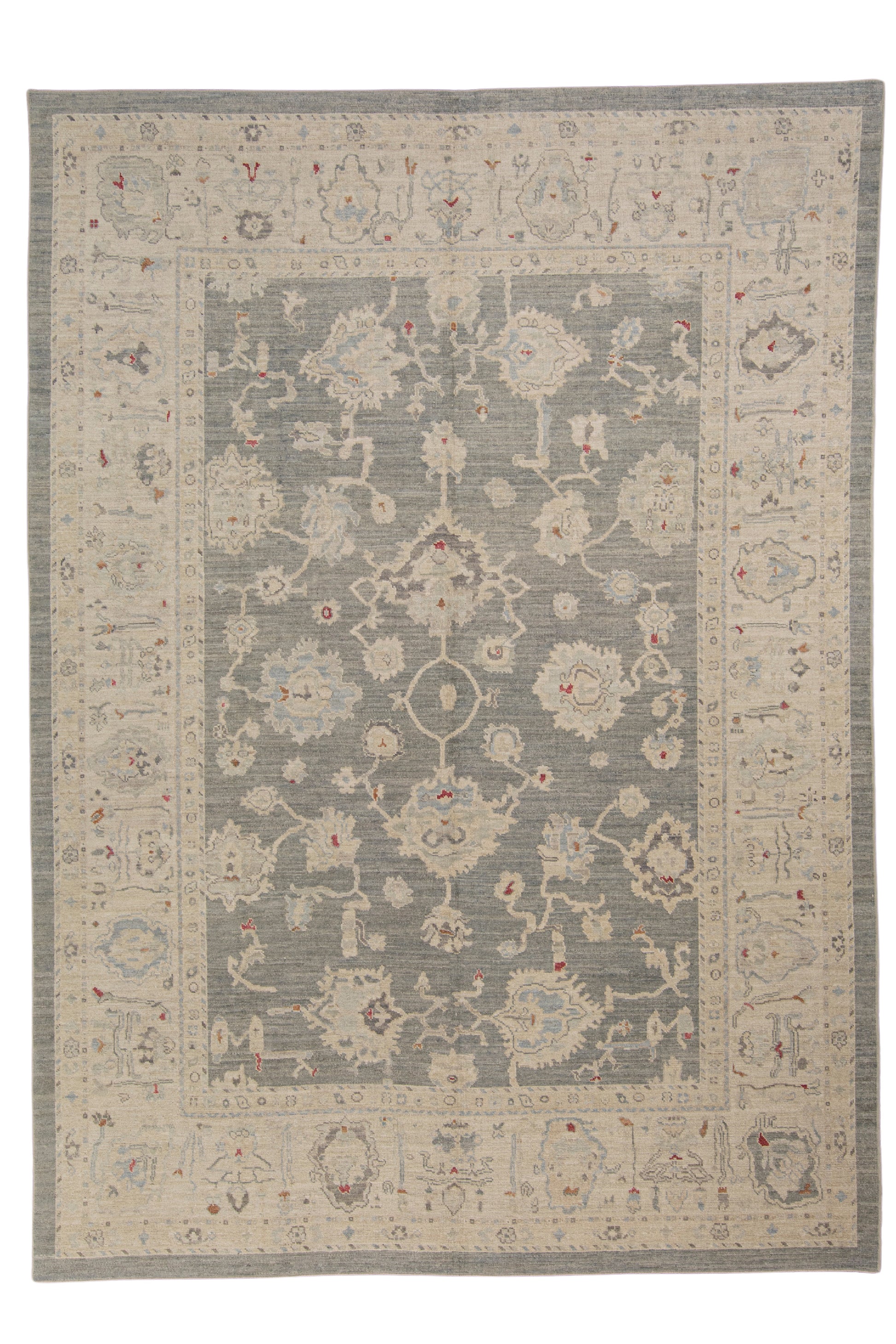 Turkish Oushak Rug 10'2" x 14'2" #3001