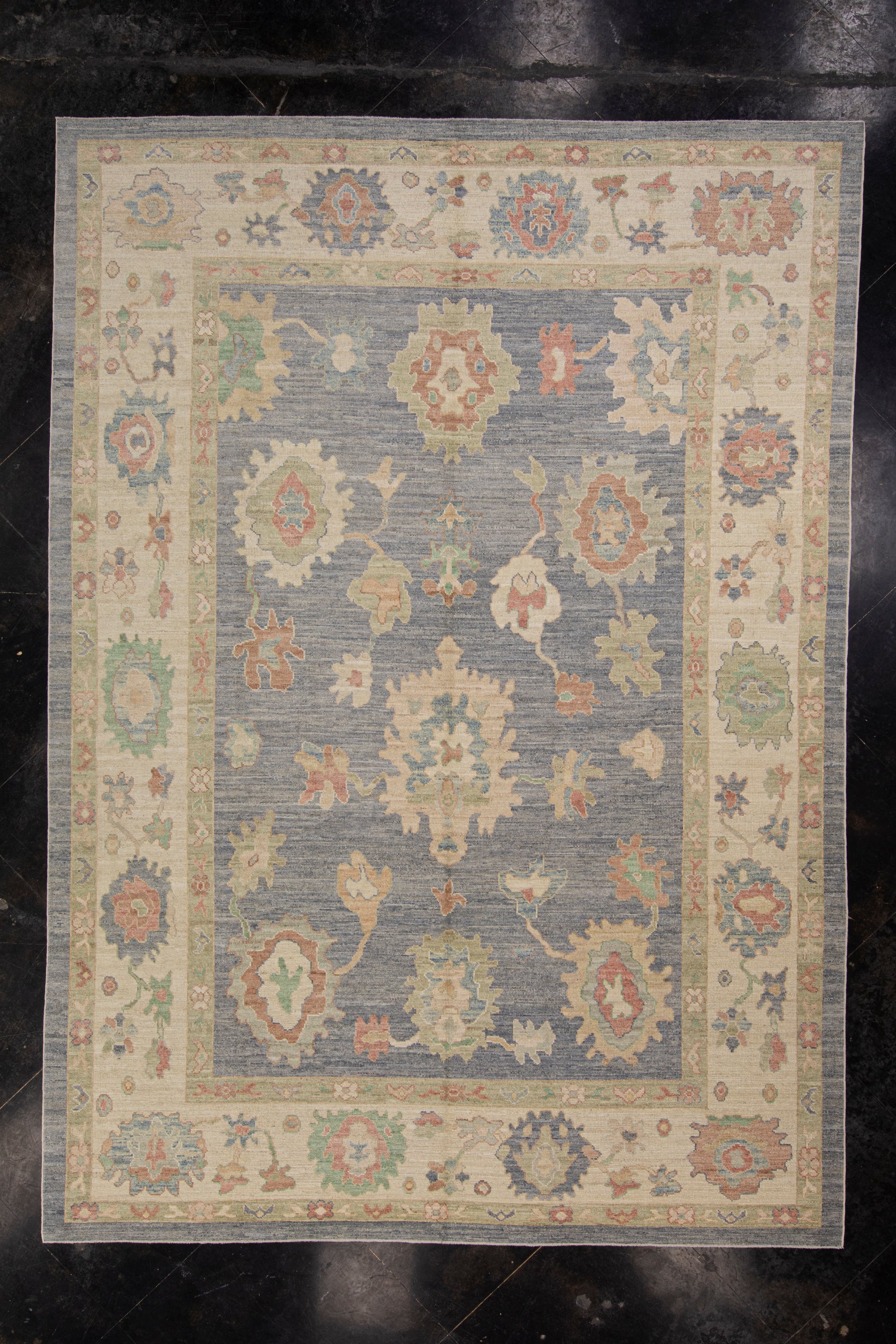 Turkish Oushak Rug 10'1" x 14'3" #15074