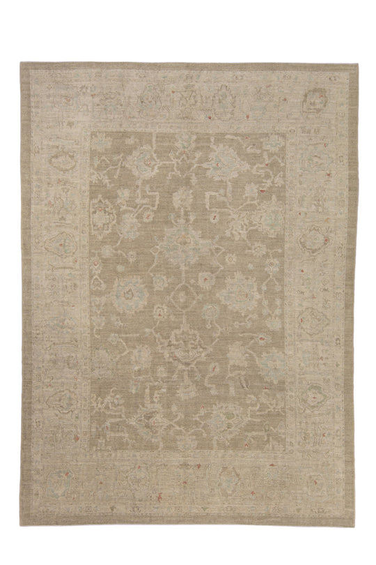 Turkish Oushak Rug 9' x 12'5" #5024