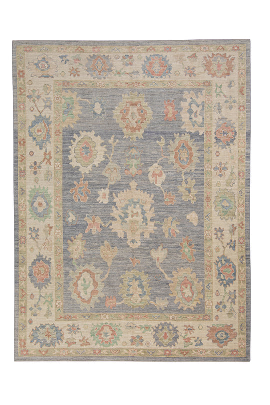 Turkish Oushak Rug 8'10" x 12' #15004