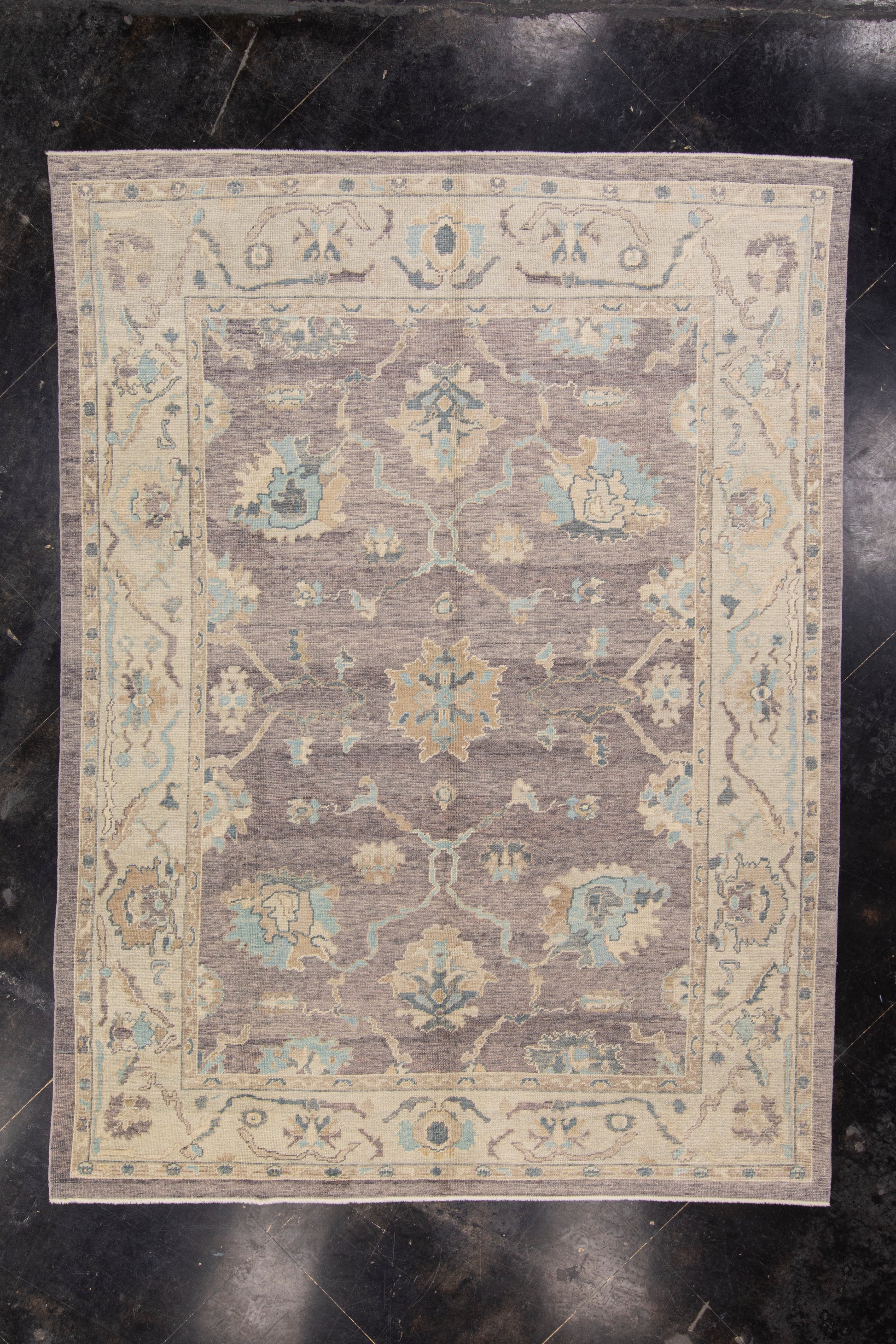 Turkish Oushak Rug 8'10" x 11'9" #1529