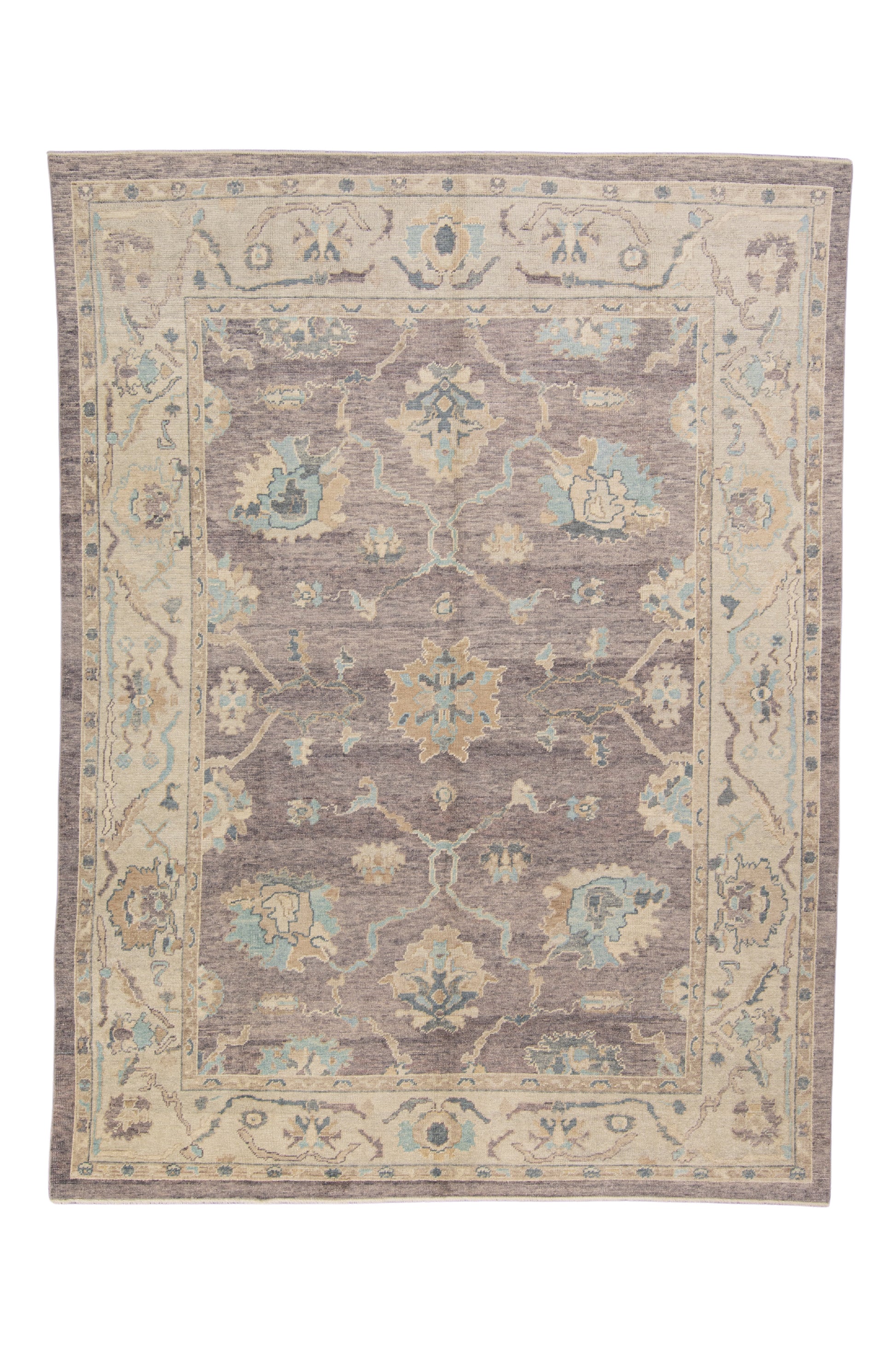 Turkish Oushak Rug 8'10" x 11'9" #1529