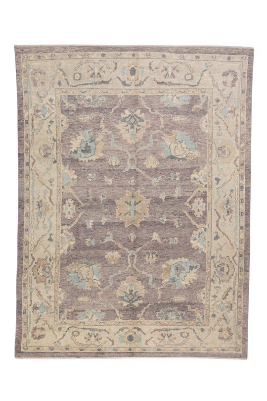 Turkish Oushak Rug 8'10" x 11'9" #1529