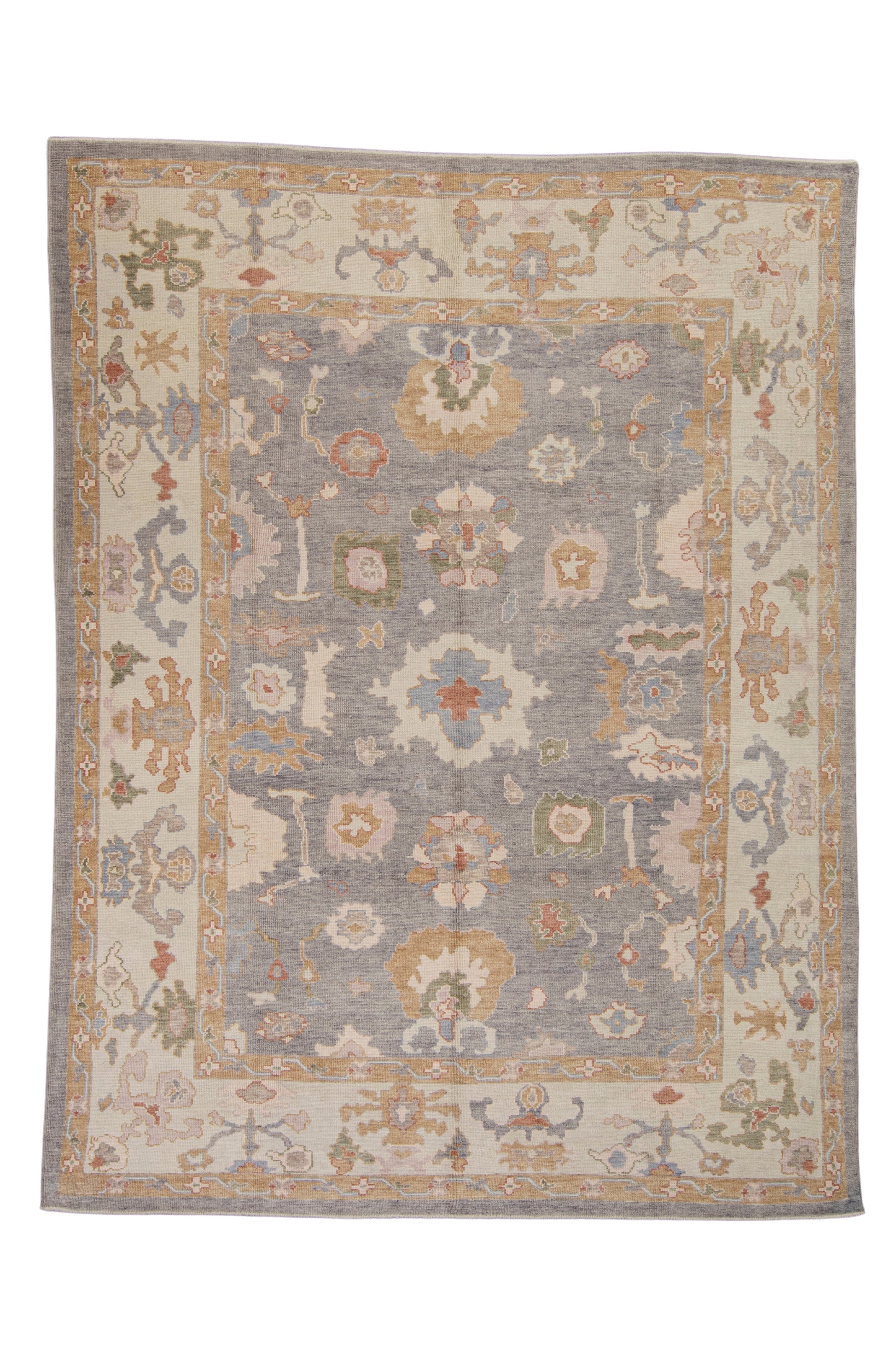 Turkish Oushak Rug 9'1" x 12' #HS-2073