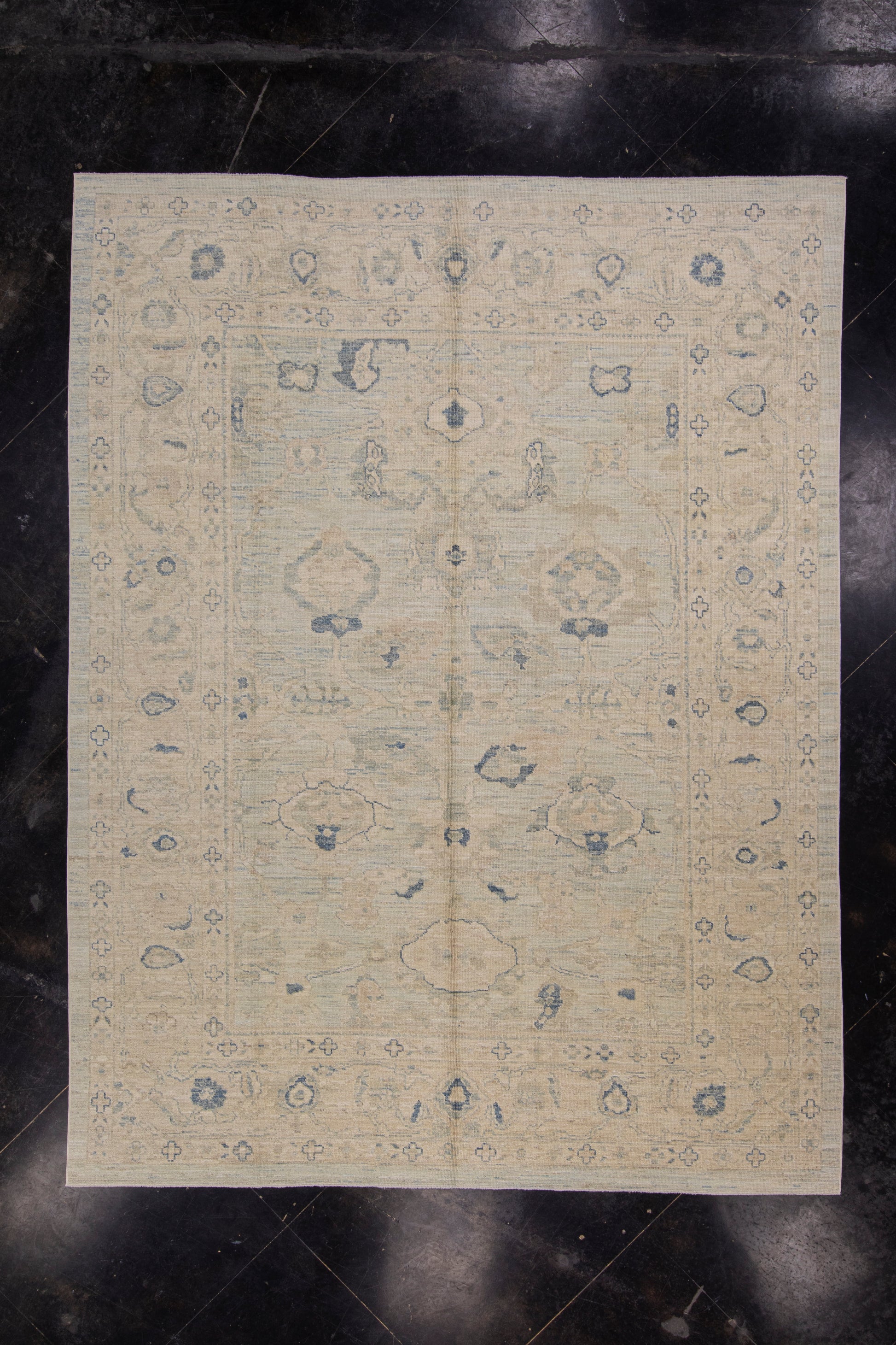 Turkish Oushak Rug 9'2" x 12' #15026