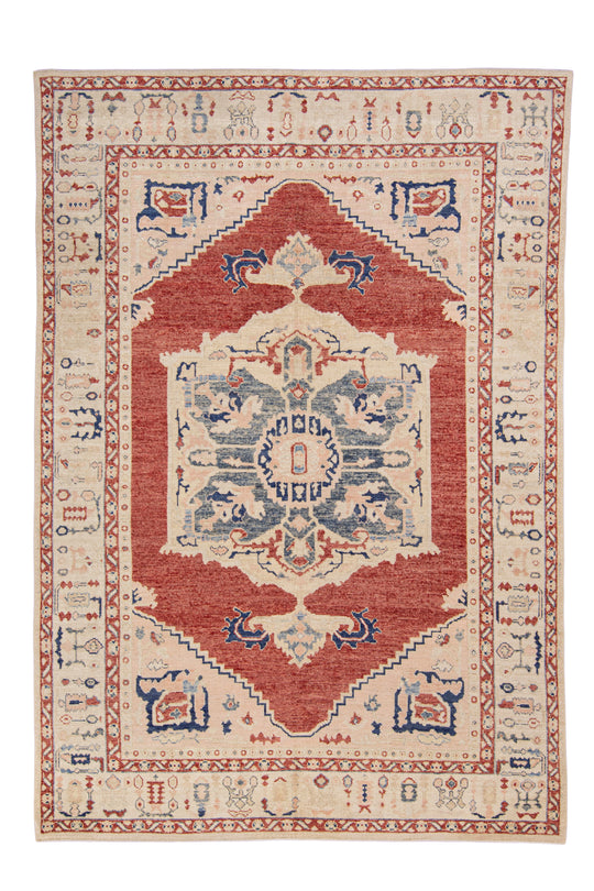 Antique Look Turkish Oushak Rug 8'7" x 12'5" # 224