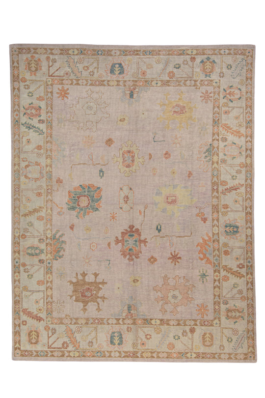 Turkish Oushak Rug 9'2" x 11'10" #2285