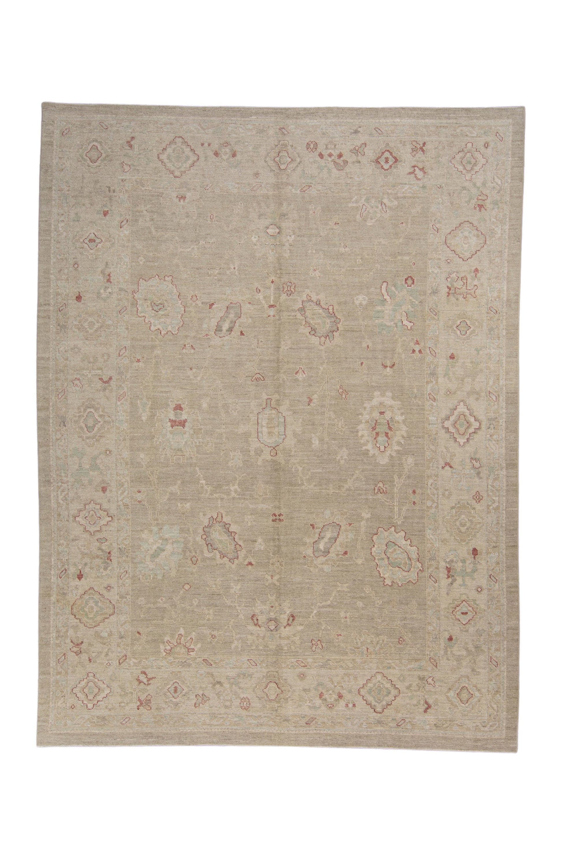 Turkish Oushak Rug 9'2" x 12'2" #1027