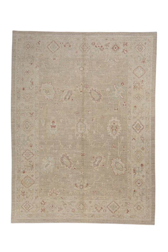 Turkish Oushak Rug 9'2" x 12'2" #1027